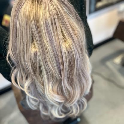 Bright blonde colour